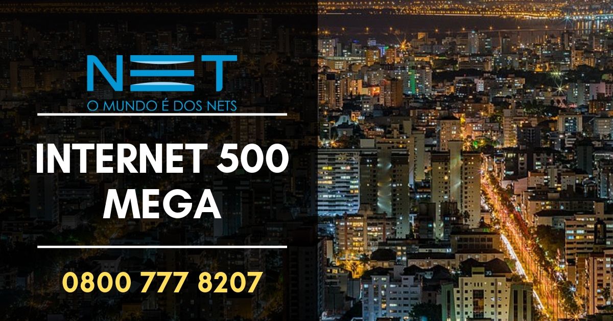 Claro 500 Mega, Planos de Internet 500 Mega